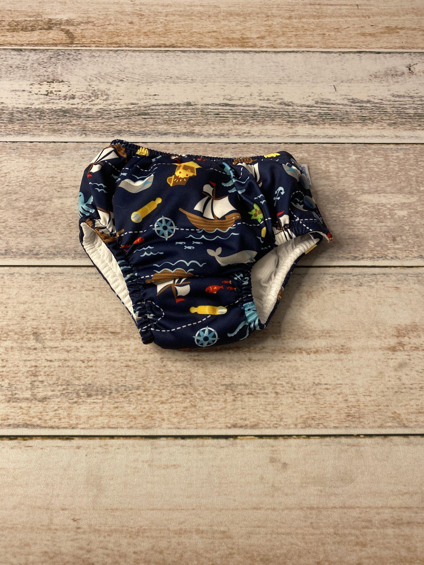 Green Sprouts Boys Blue Swimwear Size: 6 months Blue
