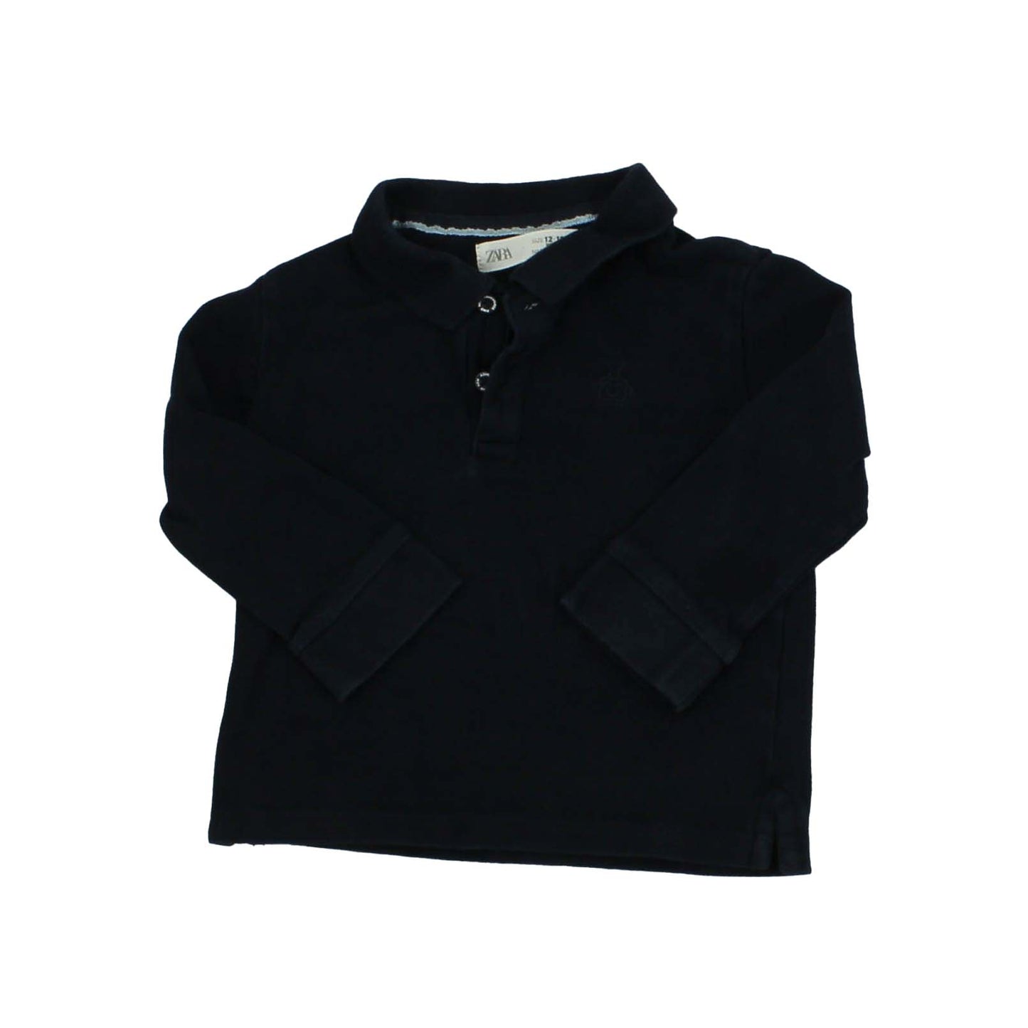 Zara Boys Blue Rugby Shirt Size: 12-18 Months Blue