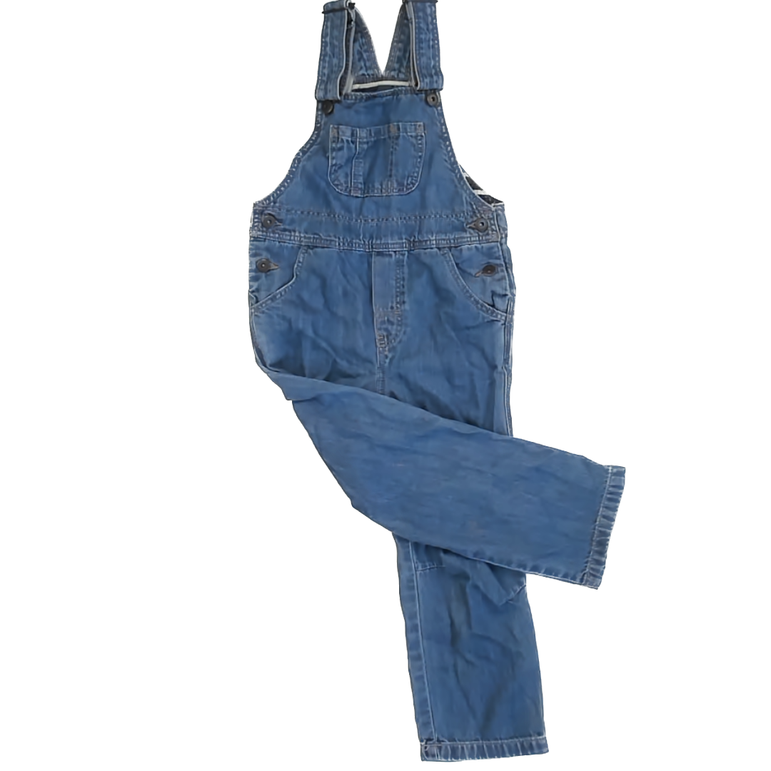 Polarn O Pyret Unisex Blue Overalls Size: 3-4T Blue