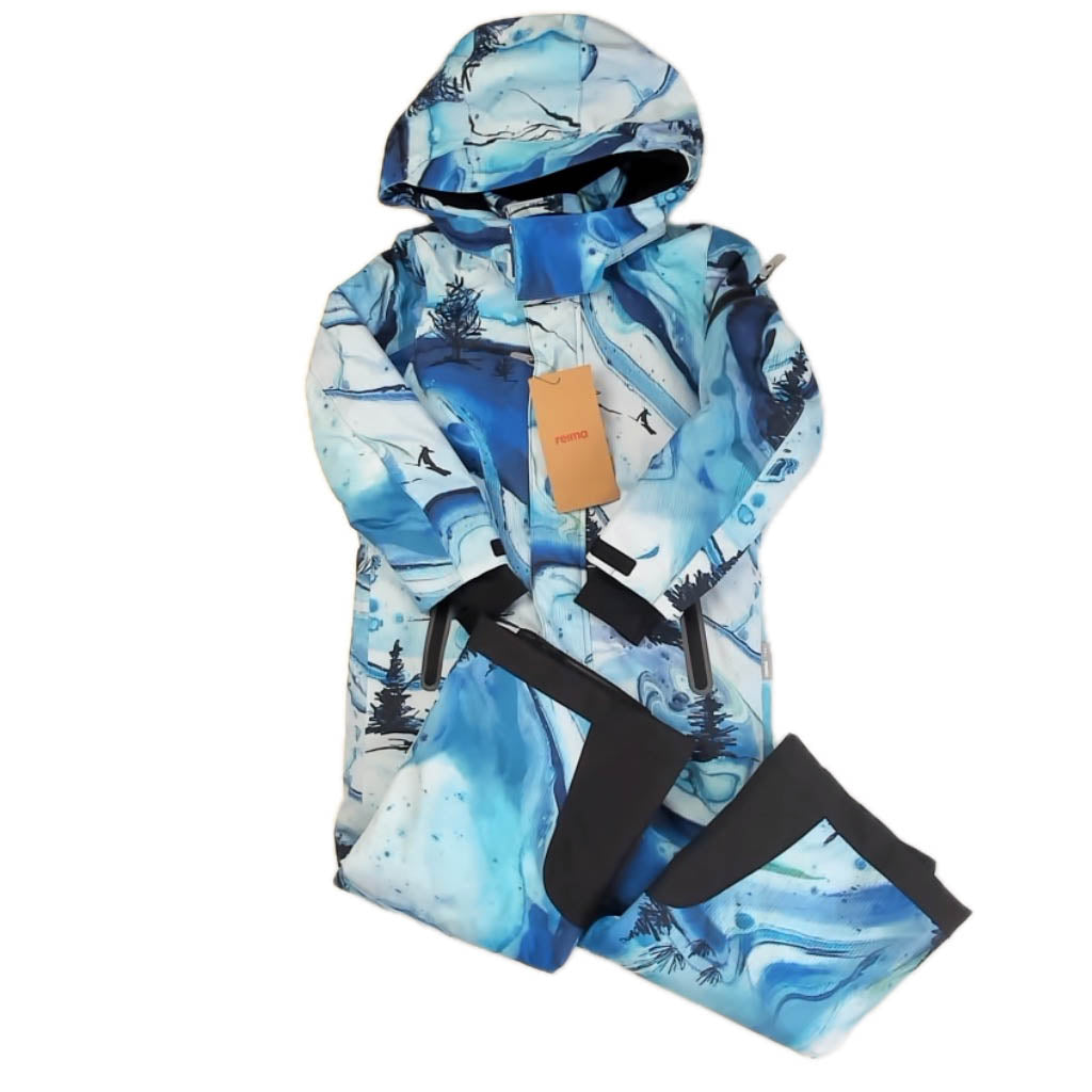 Reima Boys Blue Snowsuit Size: 4-5T Blue