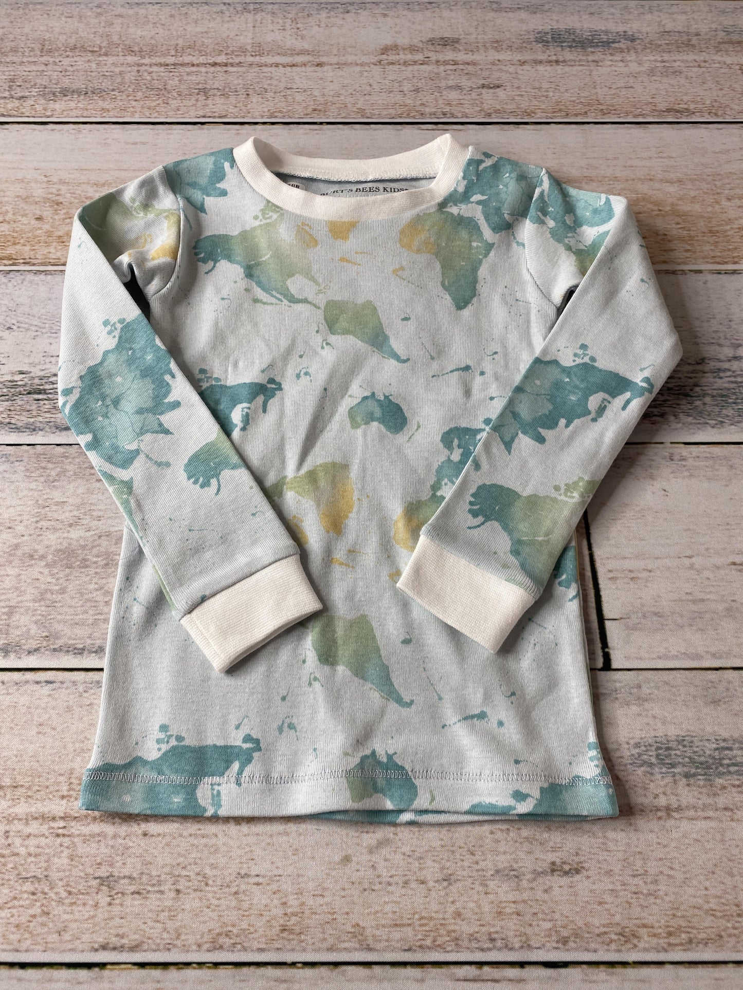 Burt's Bees Unisex Blue Pajamas Size: 3T Blue