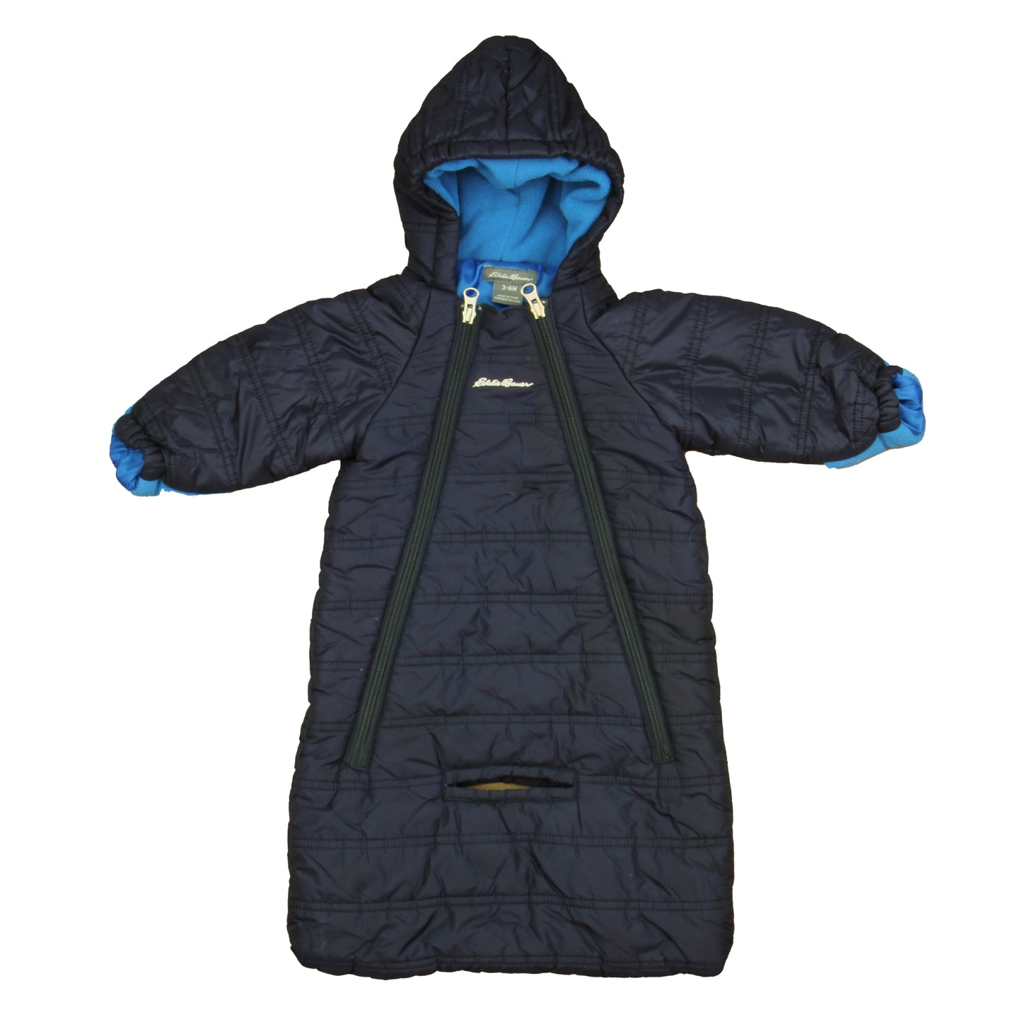 Eddie Bauer Boys Blue Bunting Size: 3-6 Months Blue