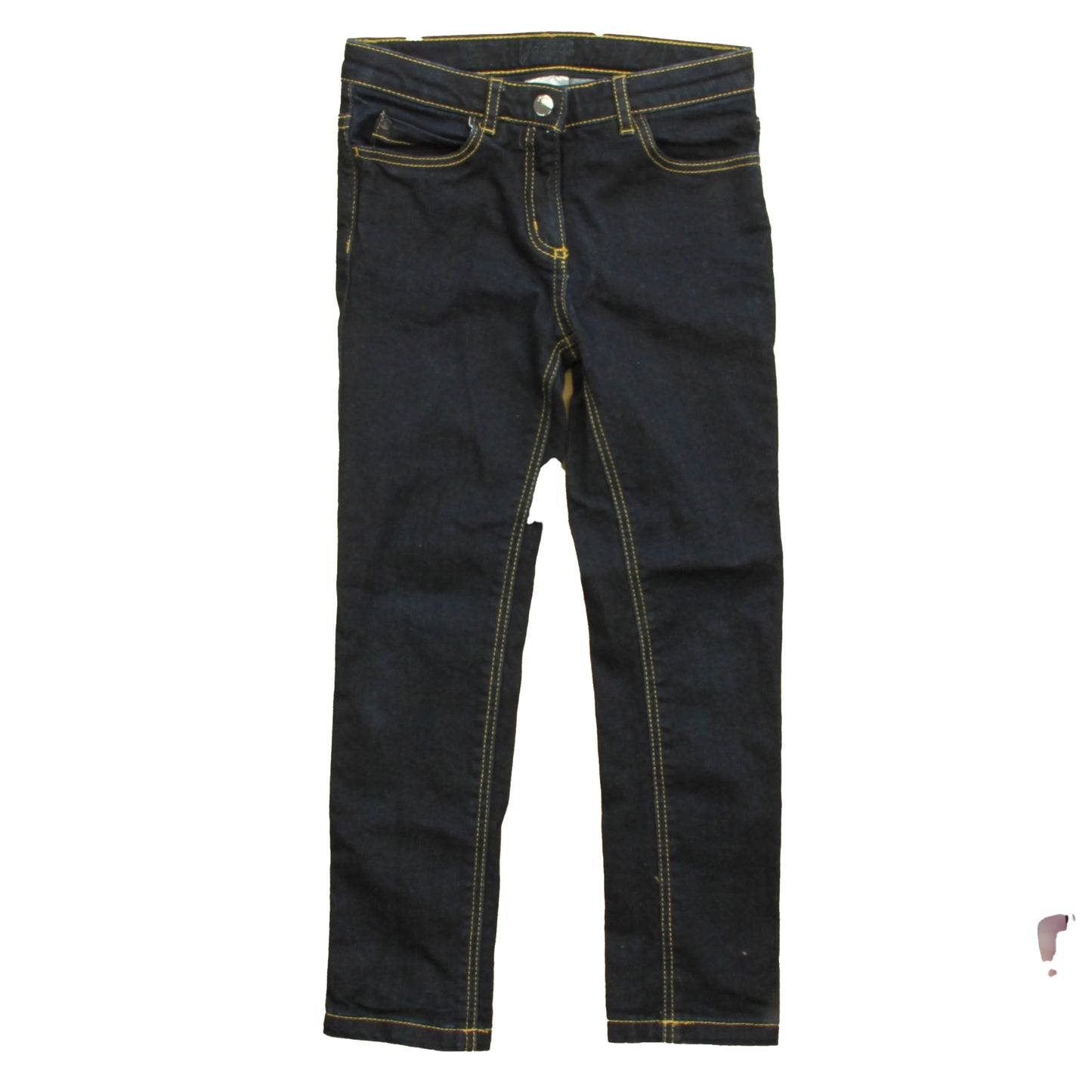 Jacadi Girls Blue Jeans Size: 6 Years Blue