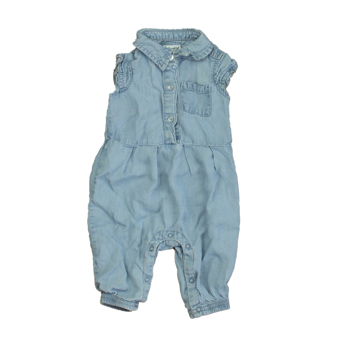Splendid Girls Blue Romper Size: 3-6 Months Blue