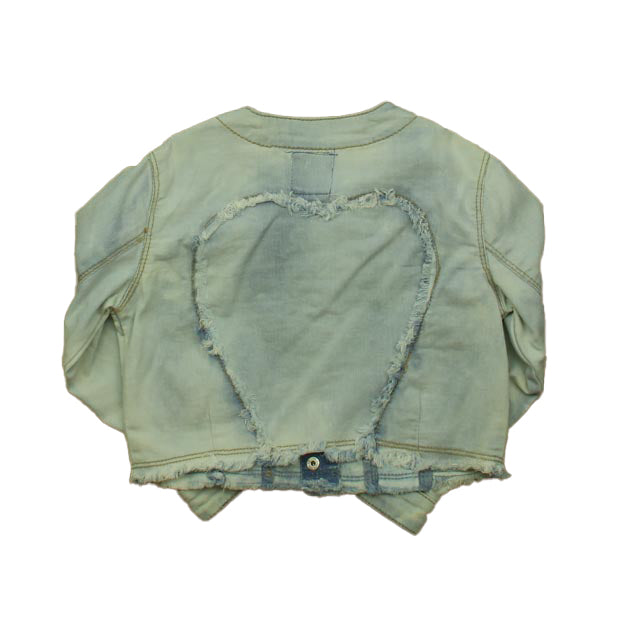 Mayoral Girls Blue Jacket Size: 3T Blue
