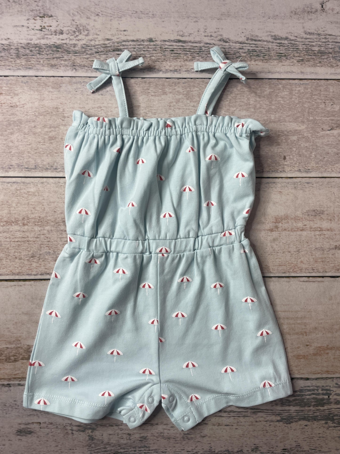 Focus Girls Blue Romper Size: 9 months Blue