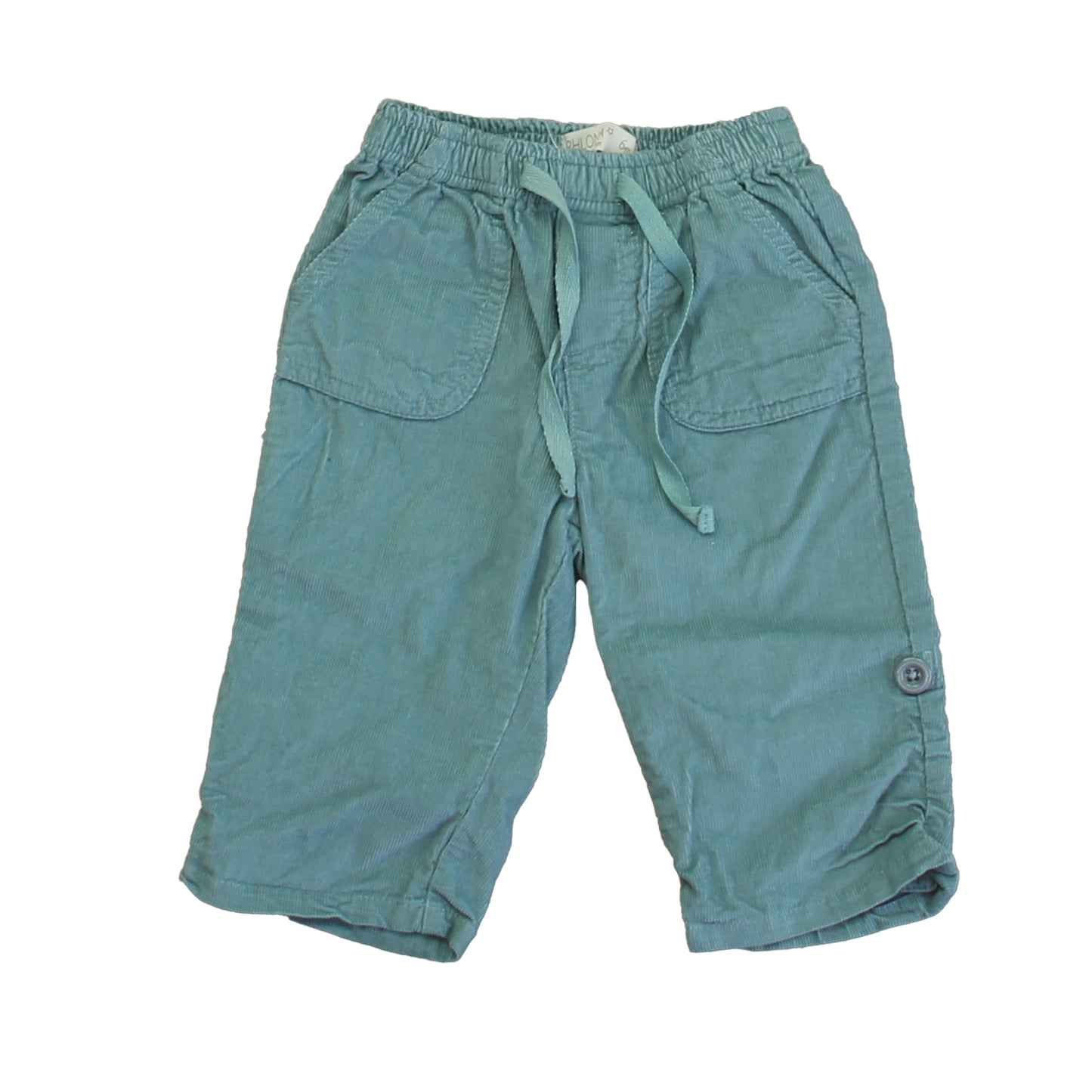 Phlona Boys Blue Corduroy Pants Size: 6 Months Blue