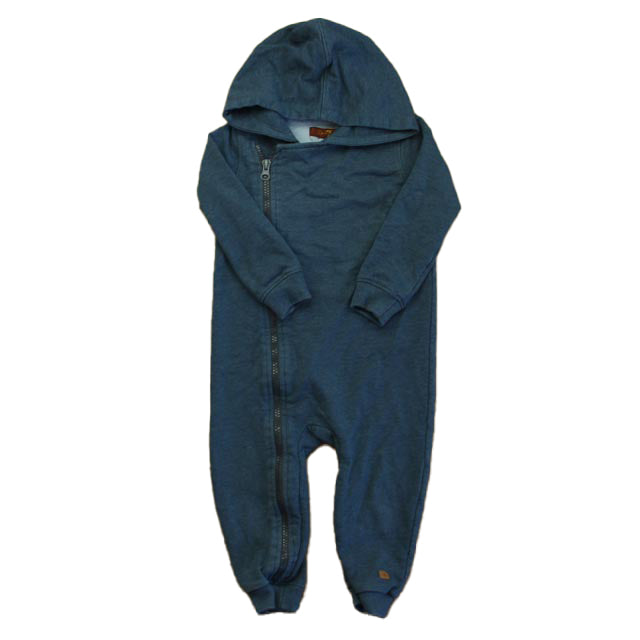 7 for all Mankind Boys Blue Long Sleeve Outfit Size: 18 Months Blue