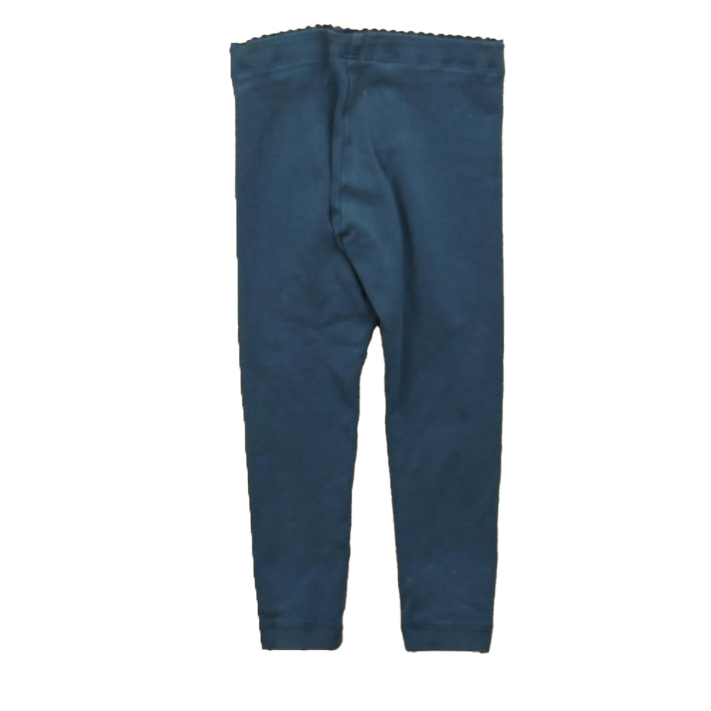 Tea Collection Girls Blue Leggings Size: 12-18 Months Blue