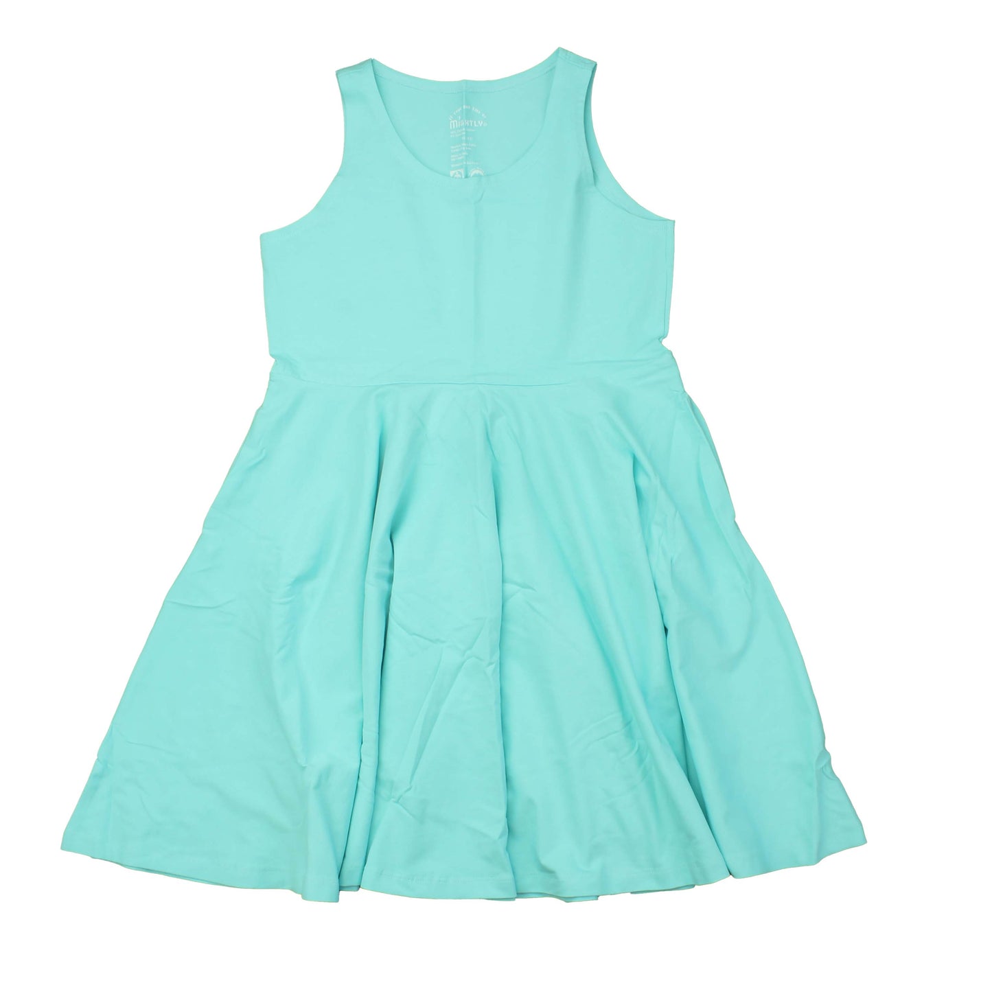 Mightly Girls Blue Dress Size: 14 Years Blue
