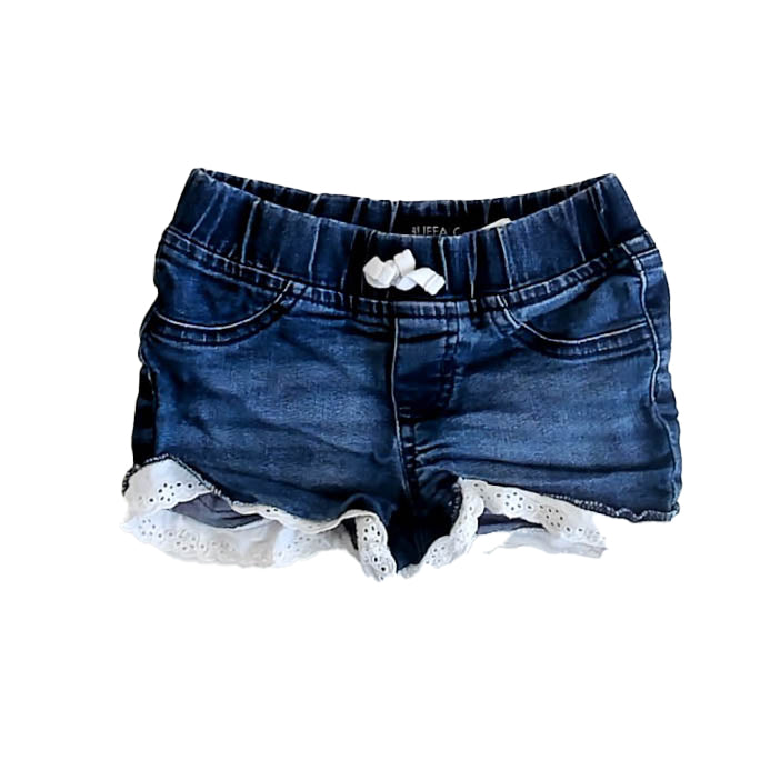 Buffalo Girls Blue Jean Shorts Size: 4T Blue