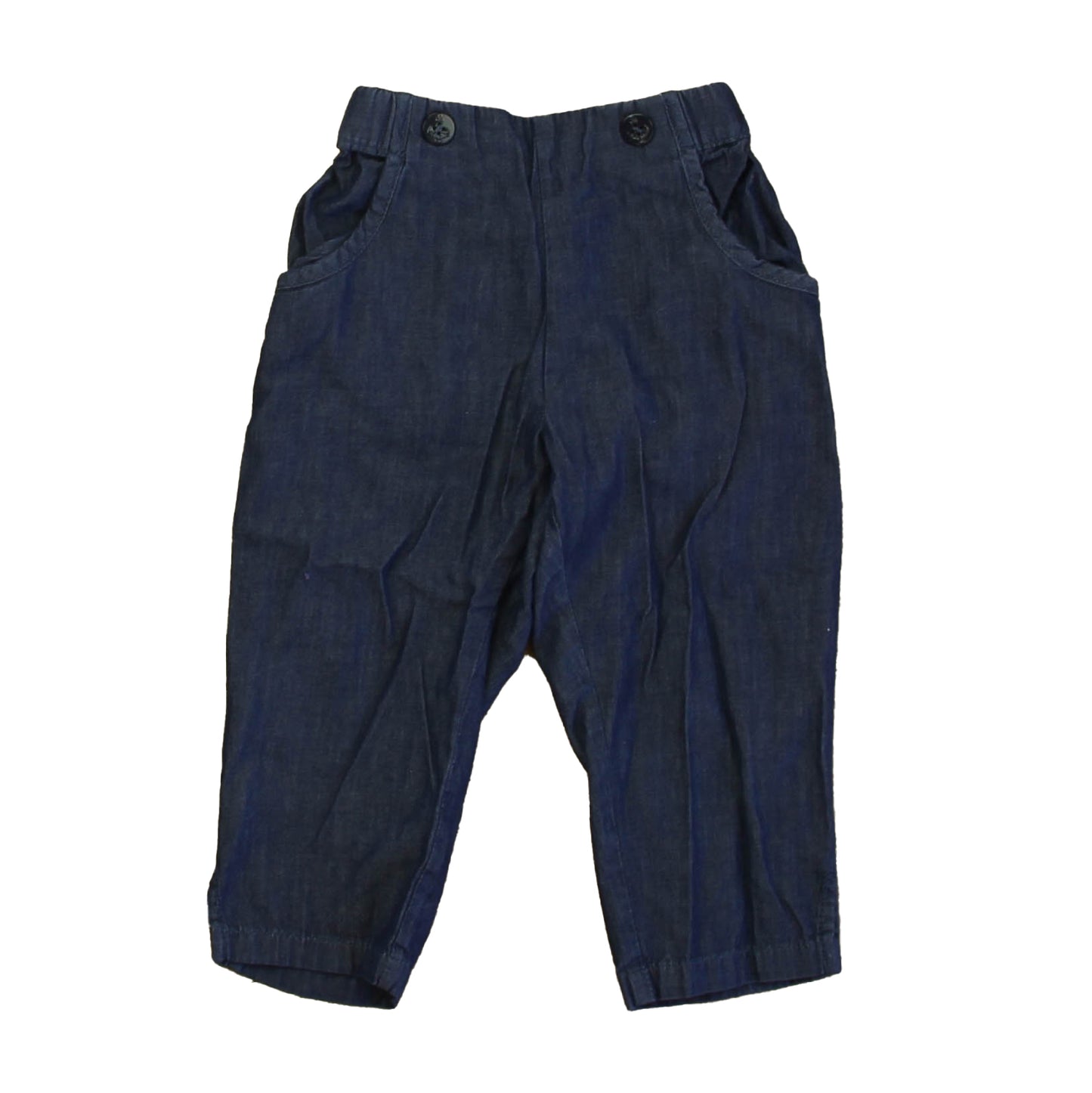 Jacadi Girls Blue Pants Size: 18 Months Blue