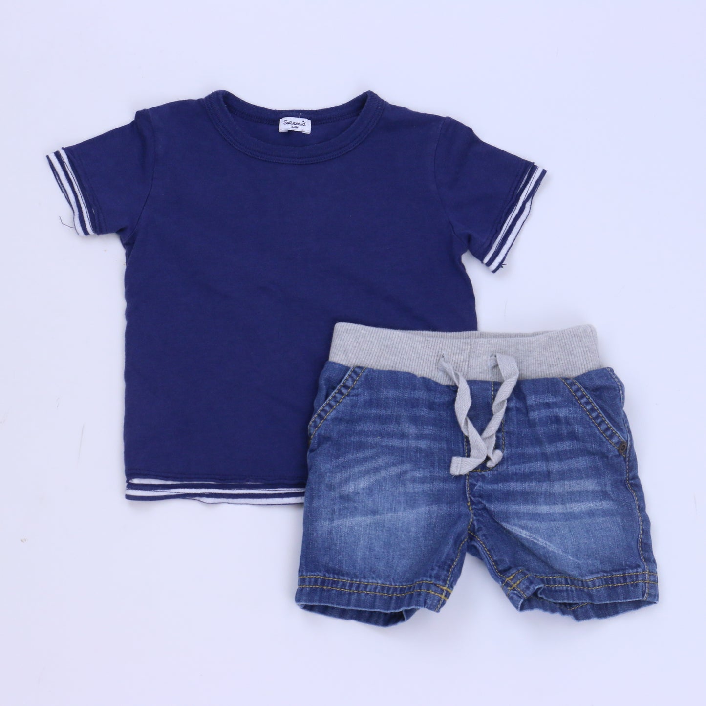 Splendid | Tucker & Tate Boys Blue Apparel Sets Size: 3-6 Months Blue