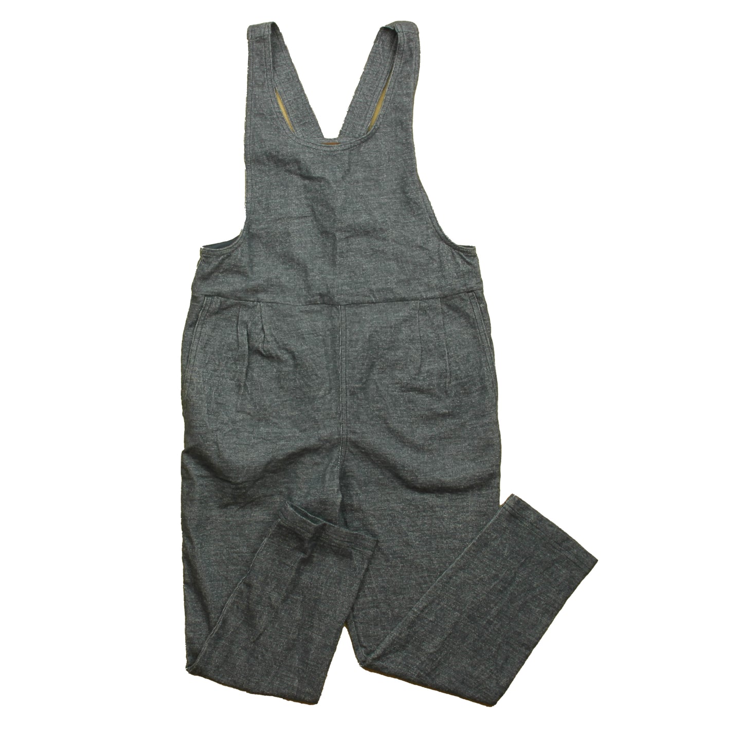 Tea Collection Boys Blue Overalls Size: 7 Years Blue