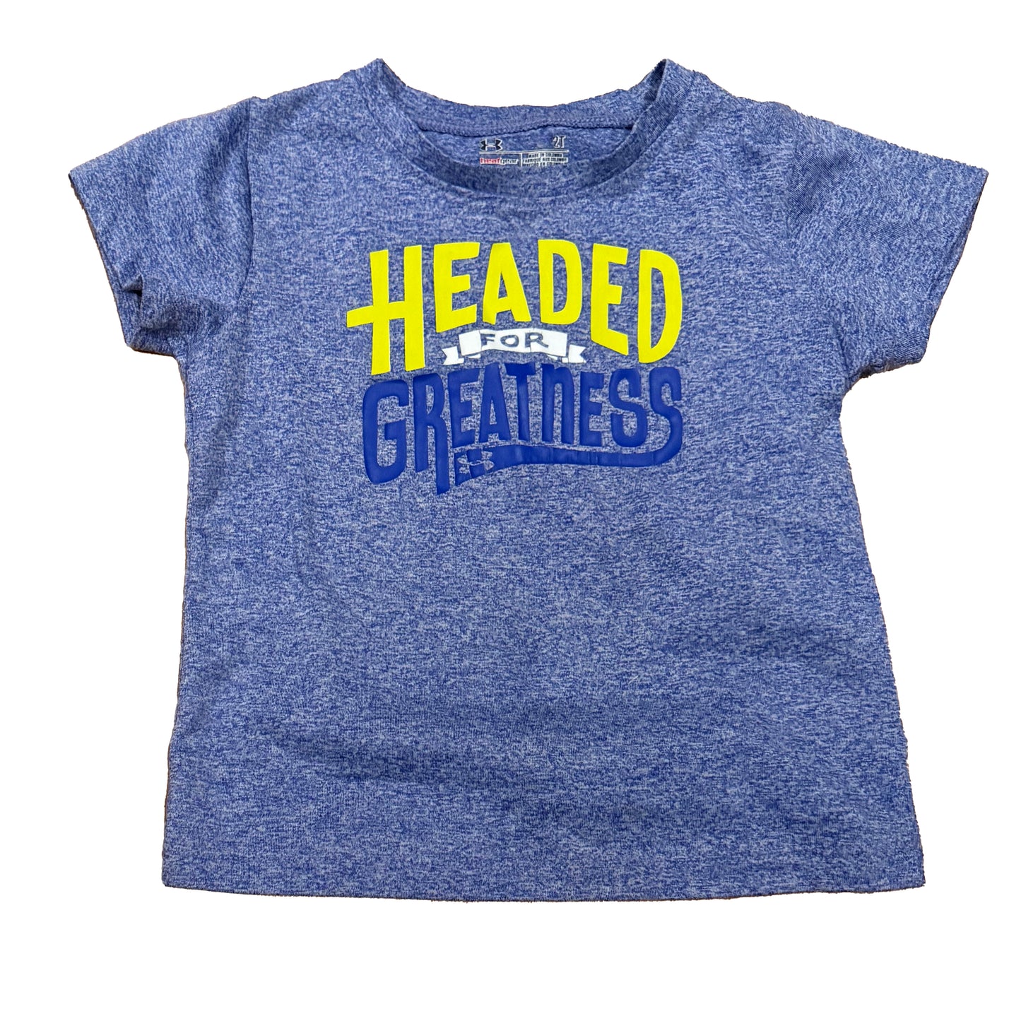 Under Armour Girls Blue Athletic Top Size: 2T Blue