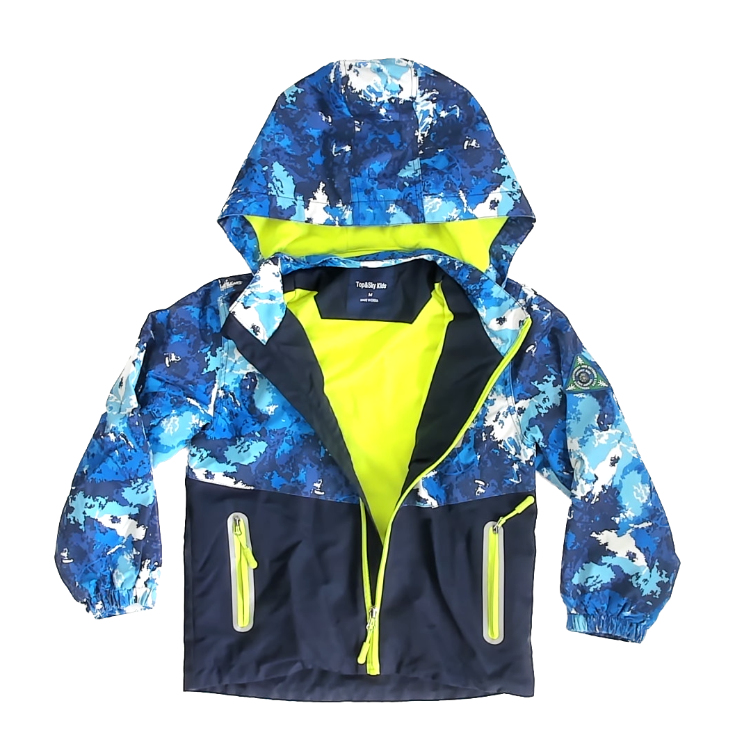 Top & Sky Kids Boys Blue Snow & Ski Coat Size: M (7-8 Years) Blue
