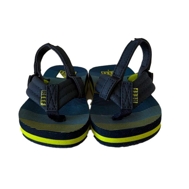 Reef Boys Blue Sandals Size: 4 Infant Blue