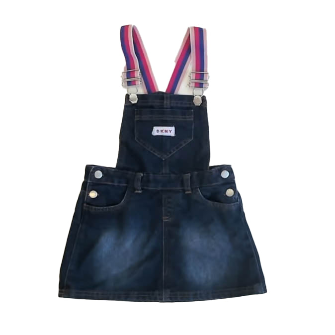 DKNY Girls Blue Jumper Size: 6 Years Blue