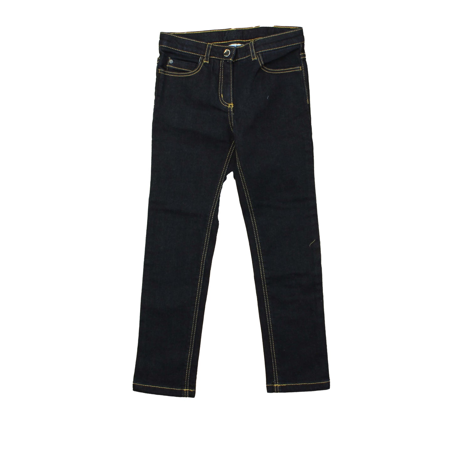 Jacadi Girls Blue Jeans Size: Big Girl Blue
