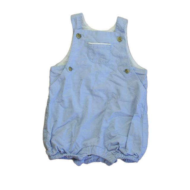 Janie and Jack Boys Blue Romper Size: 6-12 Months Blue