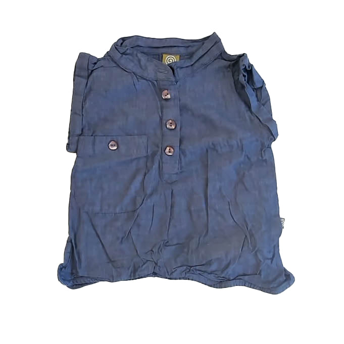 Nui Girls Blue Blouse Size: 4T Blue