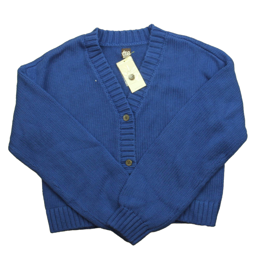 Tea Girls Blue Sweater Size: 12-14 Years Blue
