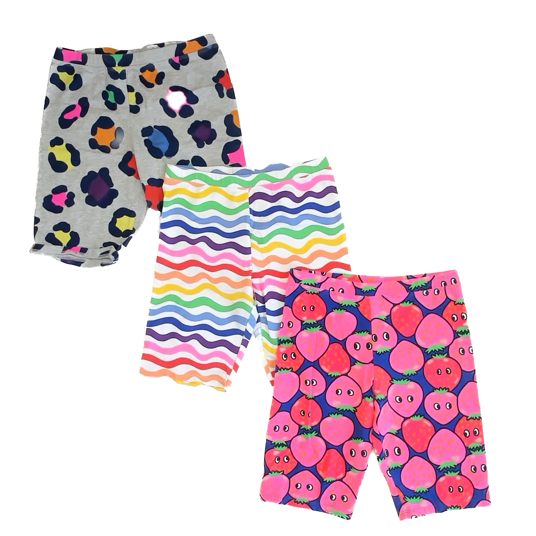 Amazon Essentials Girls Bright Colors Shorts Size: 11-12 Years Bright Colors
