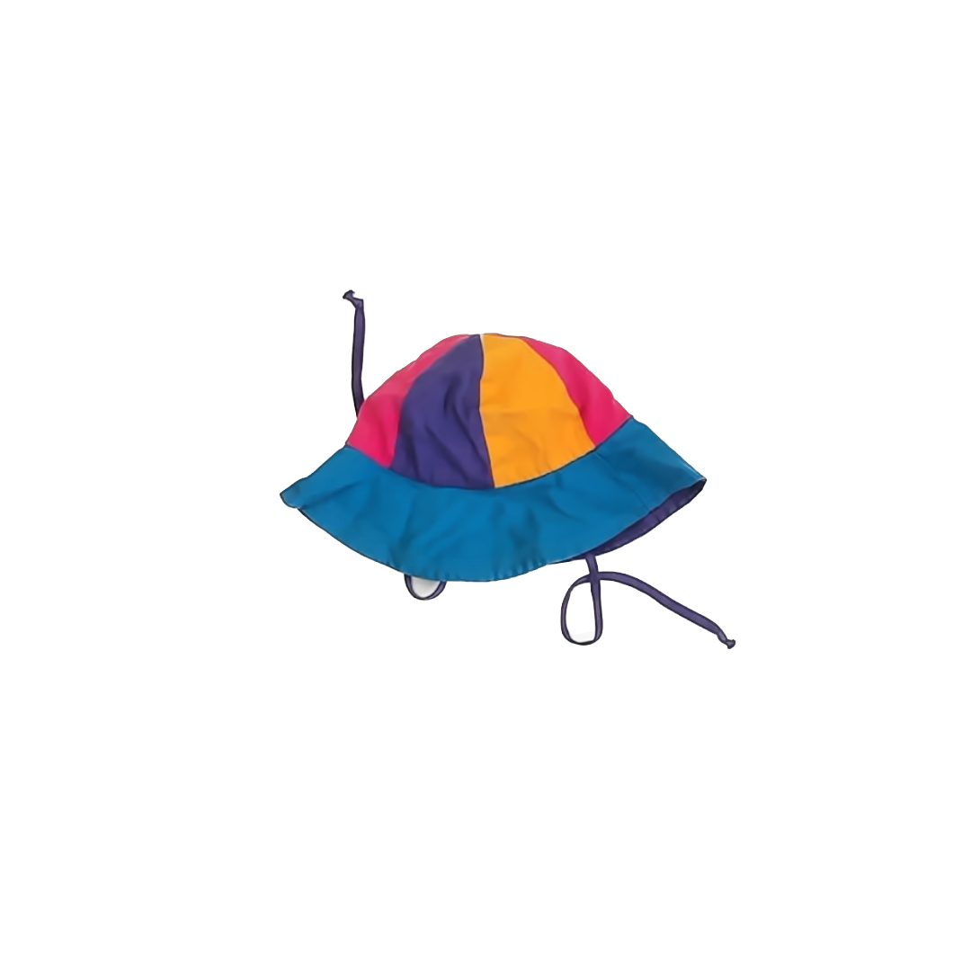 Hanna Andersson Unisex Bright Colors Sun Hat Size: XS (3-4T) Bright Colors