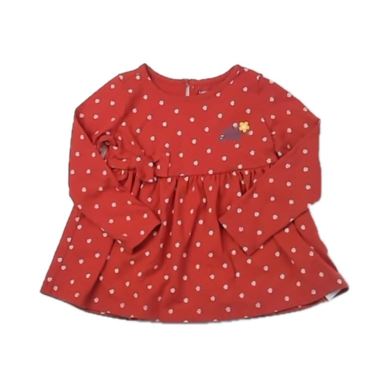 Lucky Brand Girls Brown Floral Long Sleeve T-Shirt Size: 3T Brown Floral