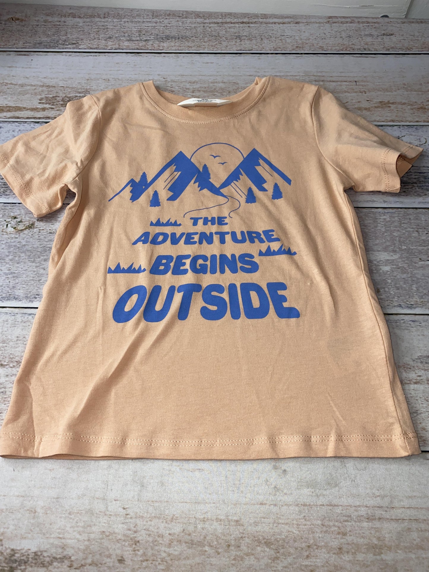 H&M Boys Brown | Graphic T-Shirt Size: 3T Brown | Graphic