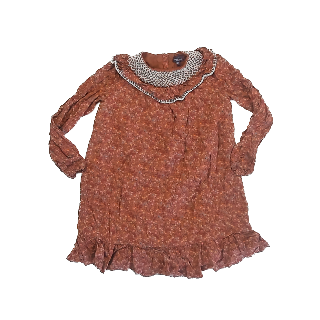 Sergent Major Girls Brown Lions Dress Size: 6 Years Brown Lions