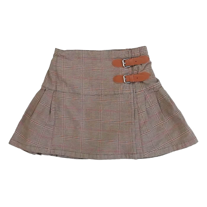 Gap Girls Brown | PInk Plaid Skirt Size: 3T Brown | PInk Plaid
