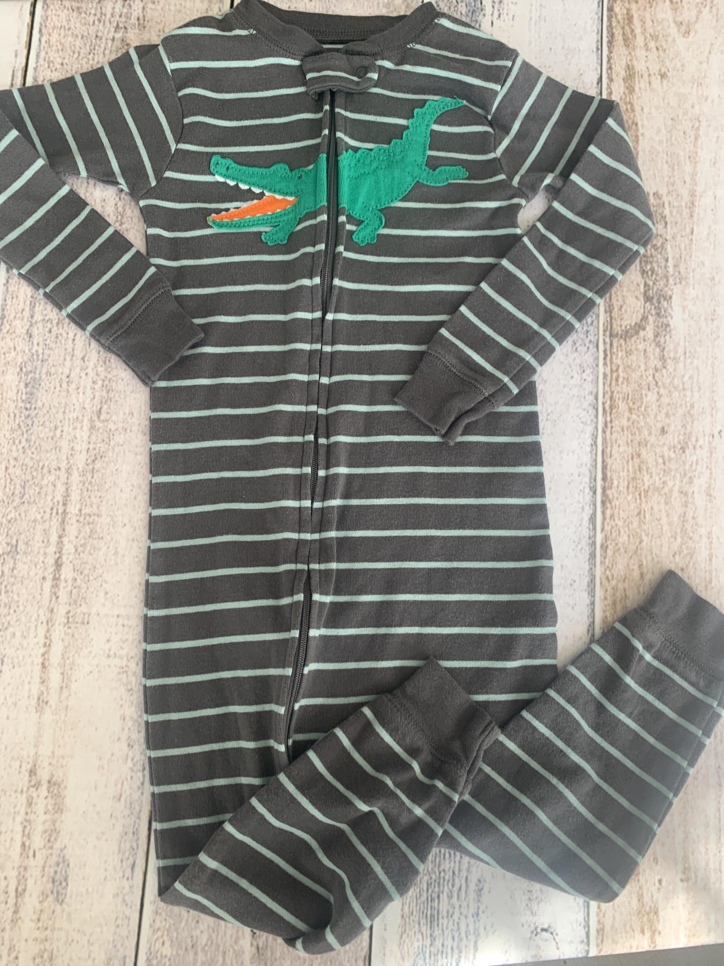 Carters Boys Brown | Striped Pajamas Size: 2 years Brown | Striped
