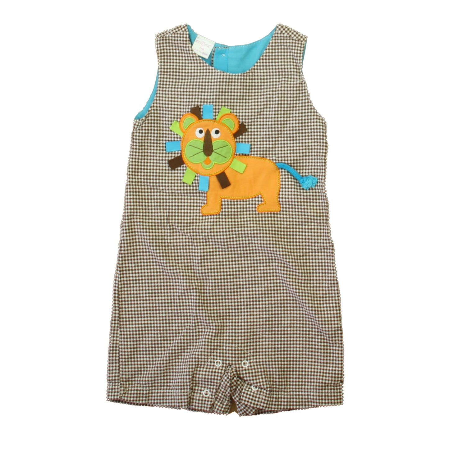 Cresions Boys Brown | White Lion Romper Size: 24 Months Brown | White Lion