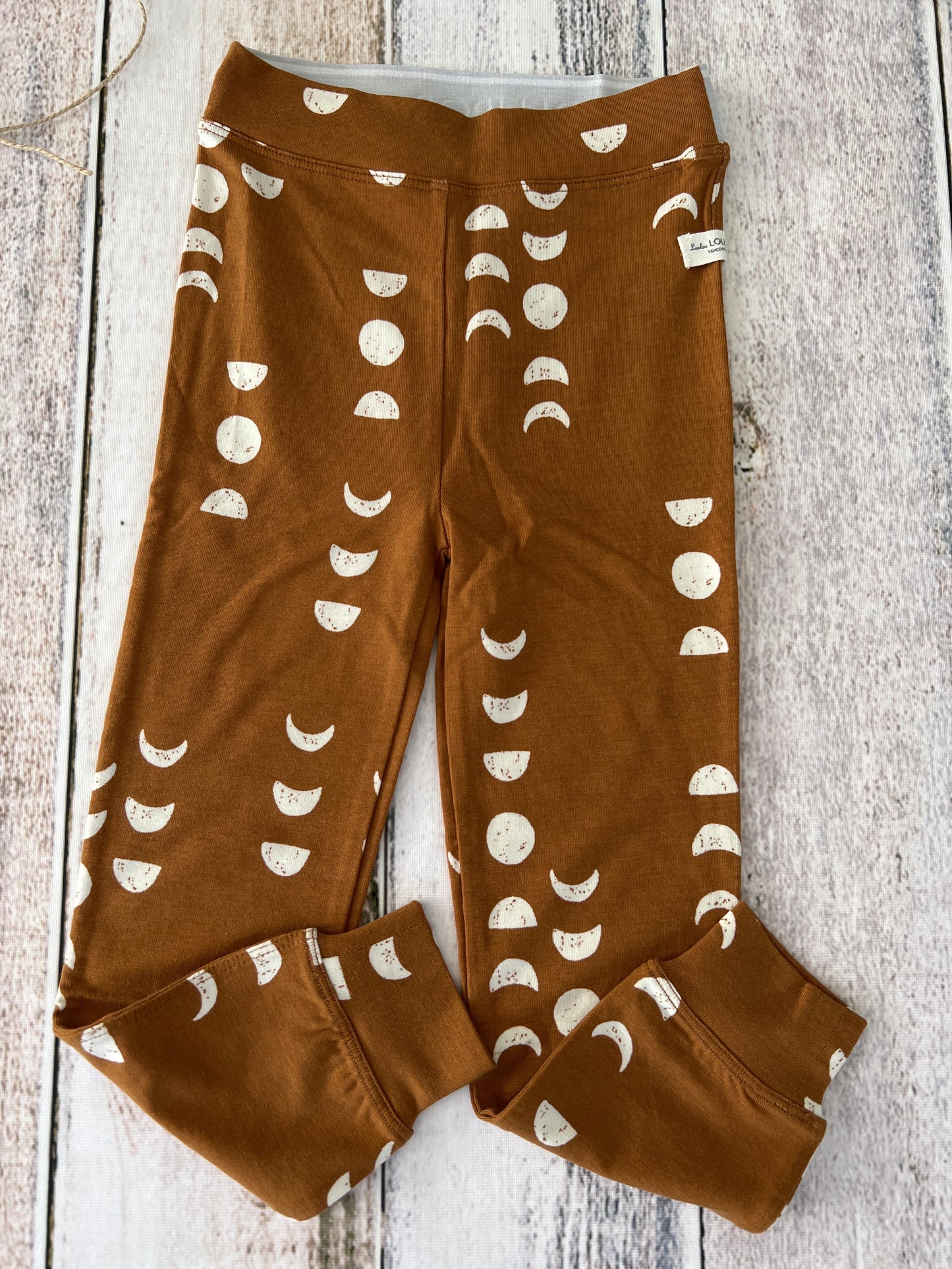 Loulou Lollipop Unisex Brown | White | Pattern Pants Size: 2T Brown | White | Pattern