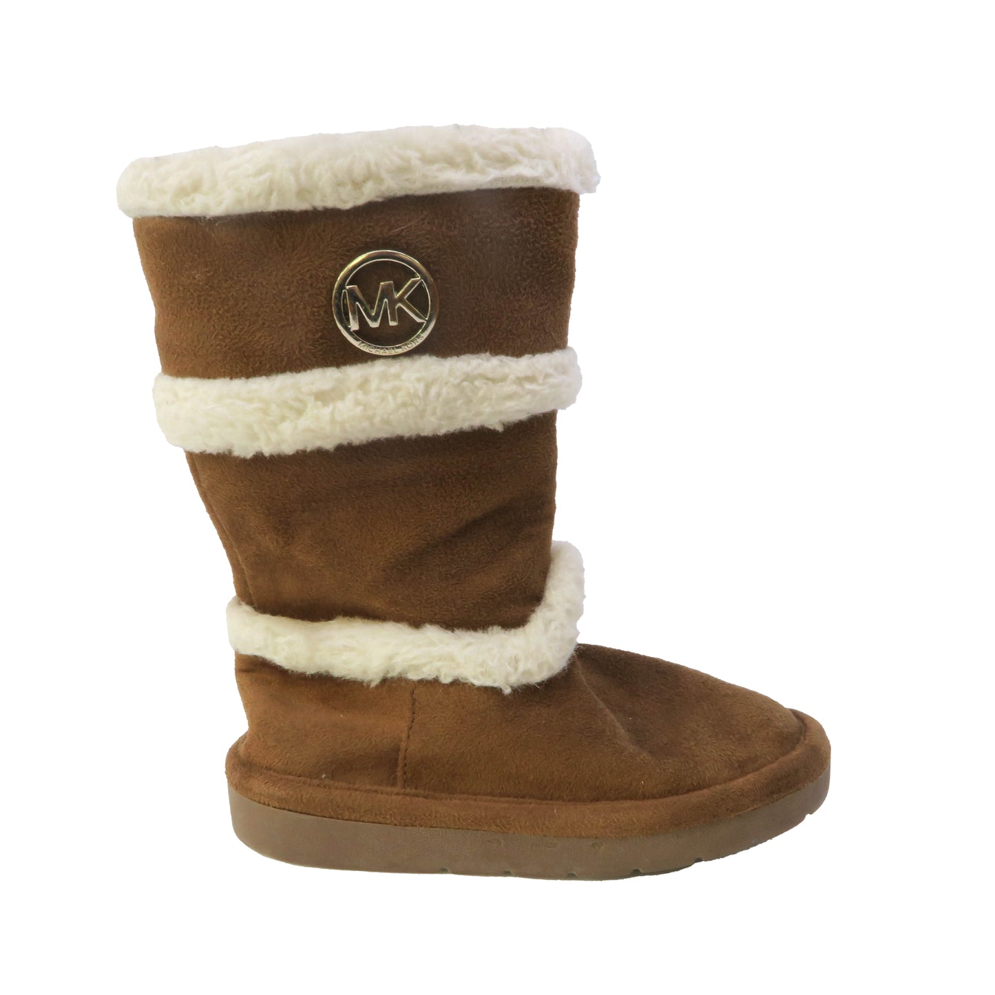 Michael Kors Girls Brown | White Boots Size: 7 Toddler Brown | White