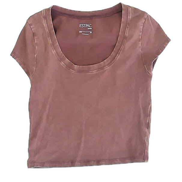 Pacsun Girls Brown T-Shirt Size: Junior XS Brown