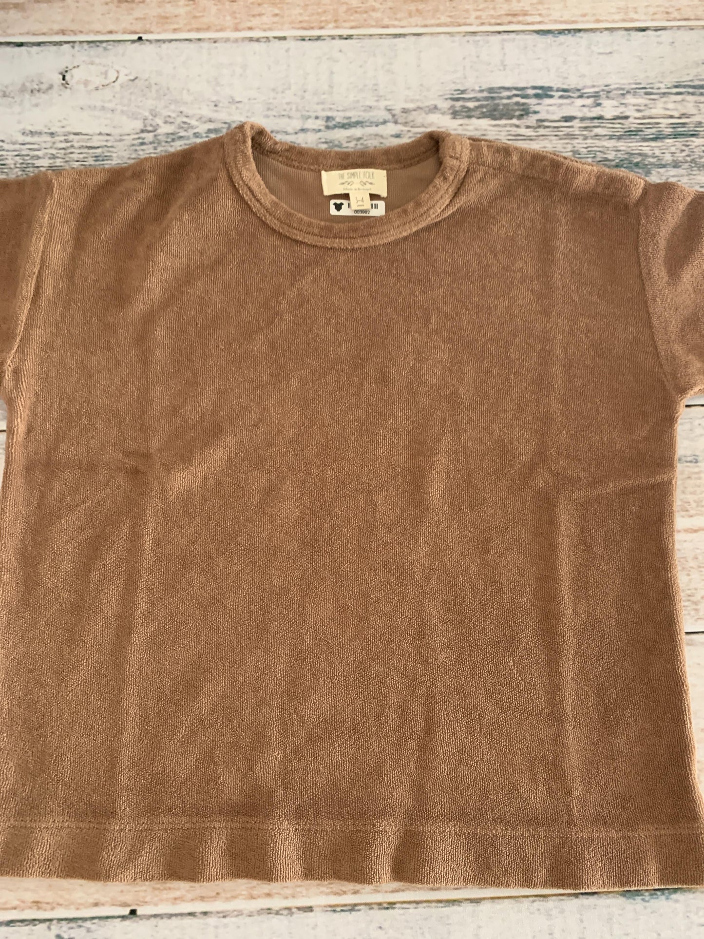 The Simple Folk Girls Brown Shirt Size: 3T Brown