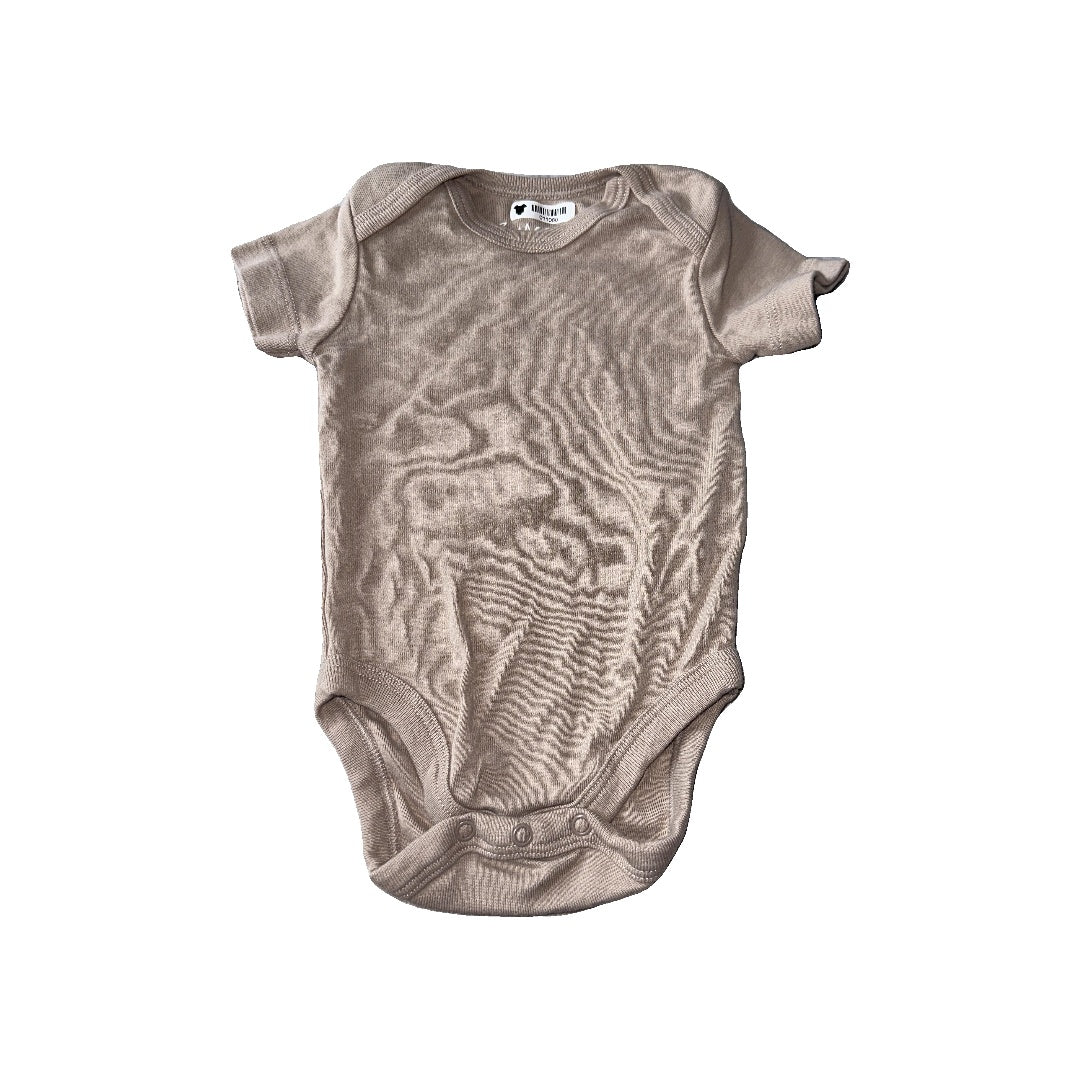 Mac and Moon Unisex Brown Onesie Size: 3 months Brown