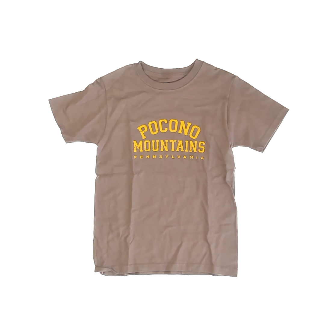 Unknown Boys Brown T-Shirt Size: 8 Years Brown