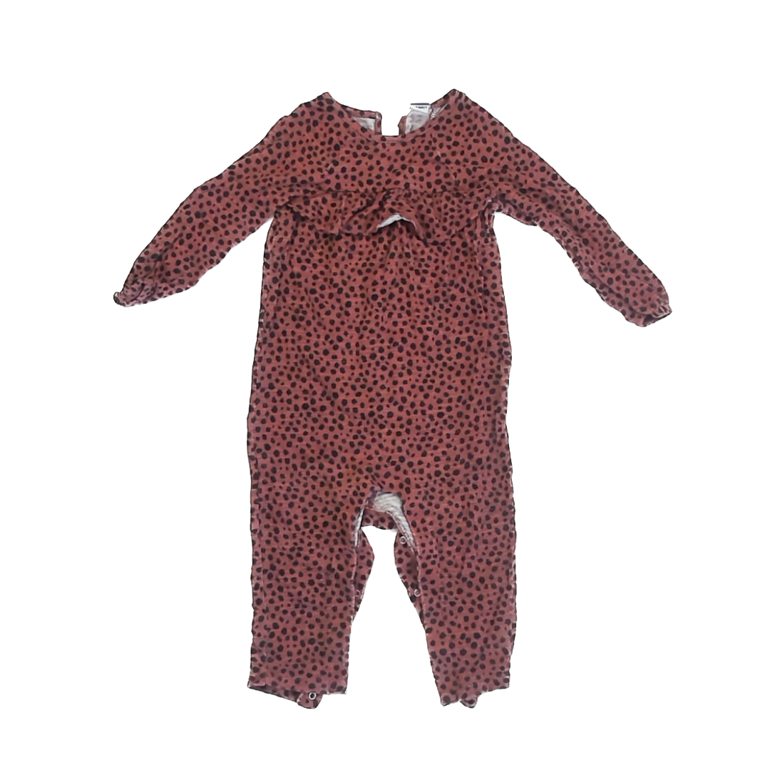 Old Navy Girls Brown Long Sleeve Outfit Size: 24 Months Brown