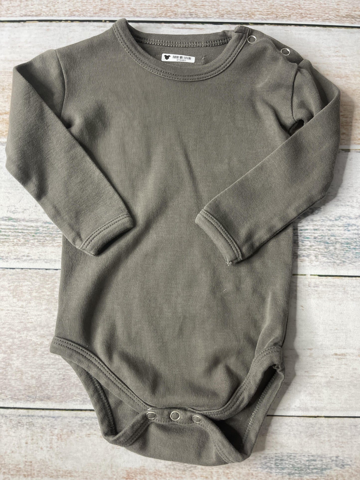 Loved Baby Unisex Brown Onesie Size: 9-12 Months Brown