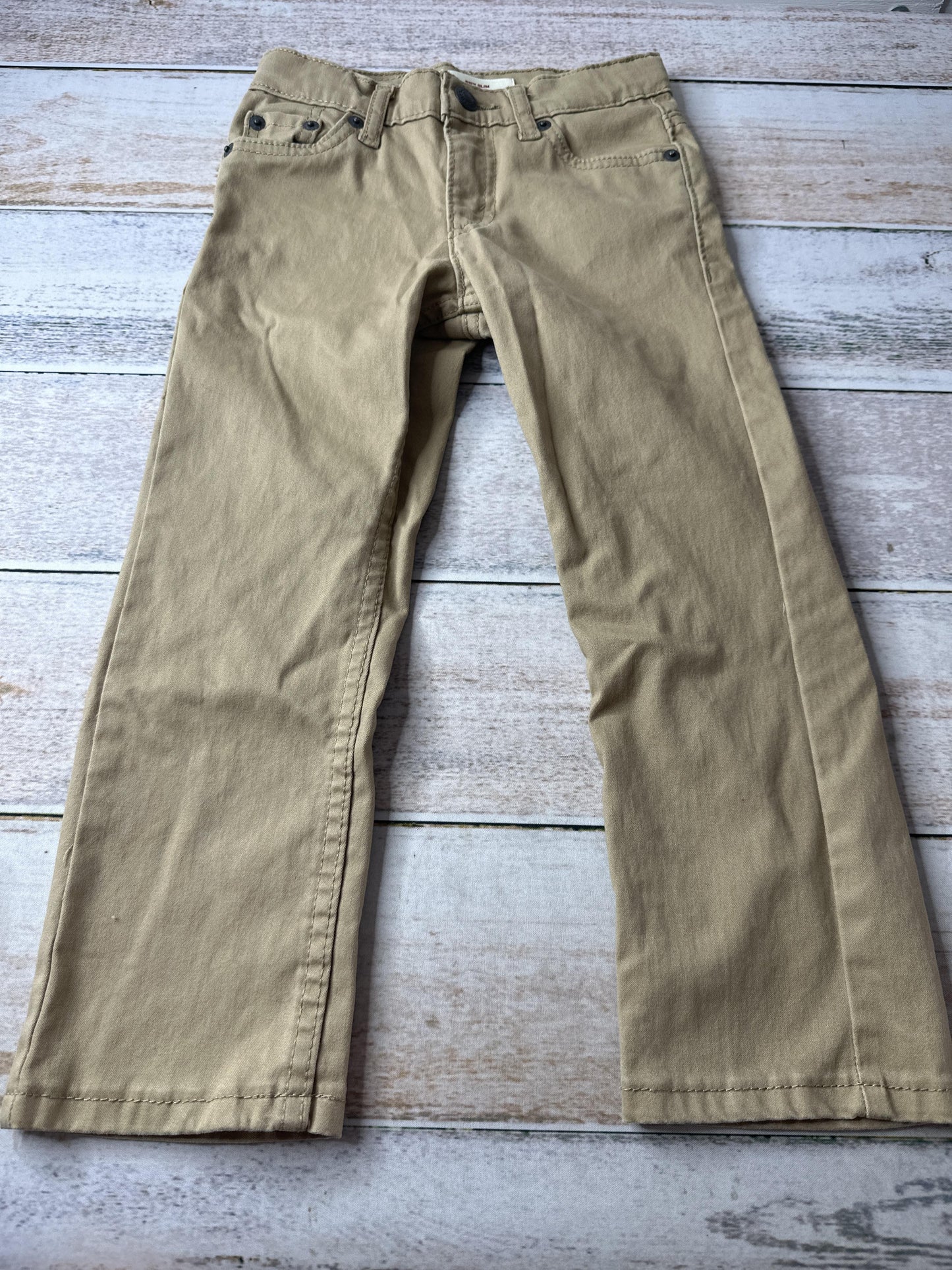 Levis Boys Brown Pants Size: 4T Brown