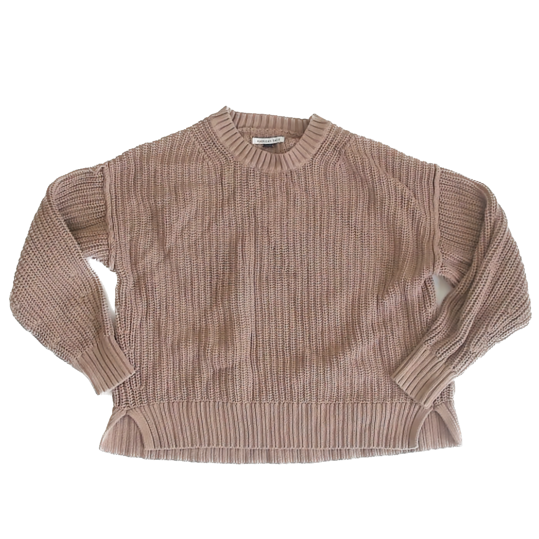 American Eagle Girls Brown Sweater Size: Junior XS Brown