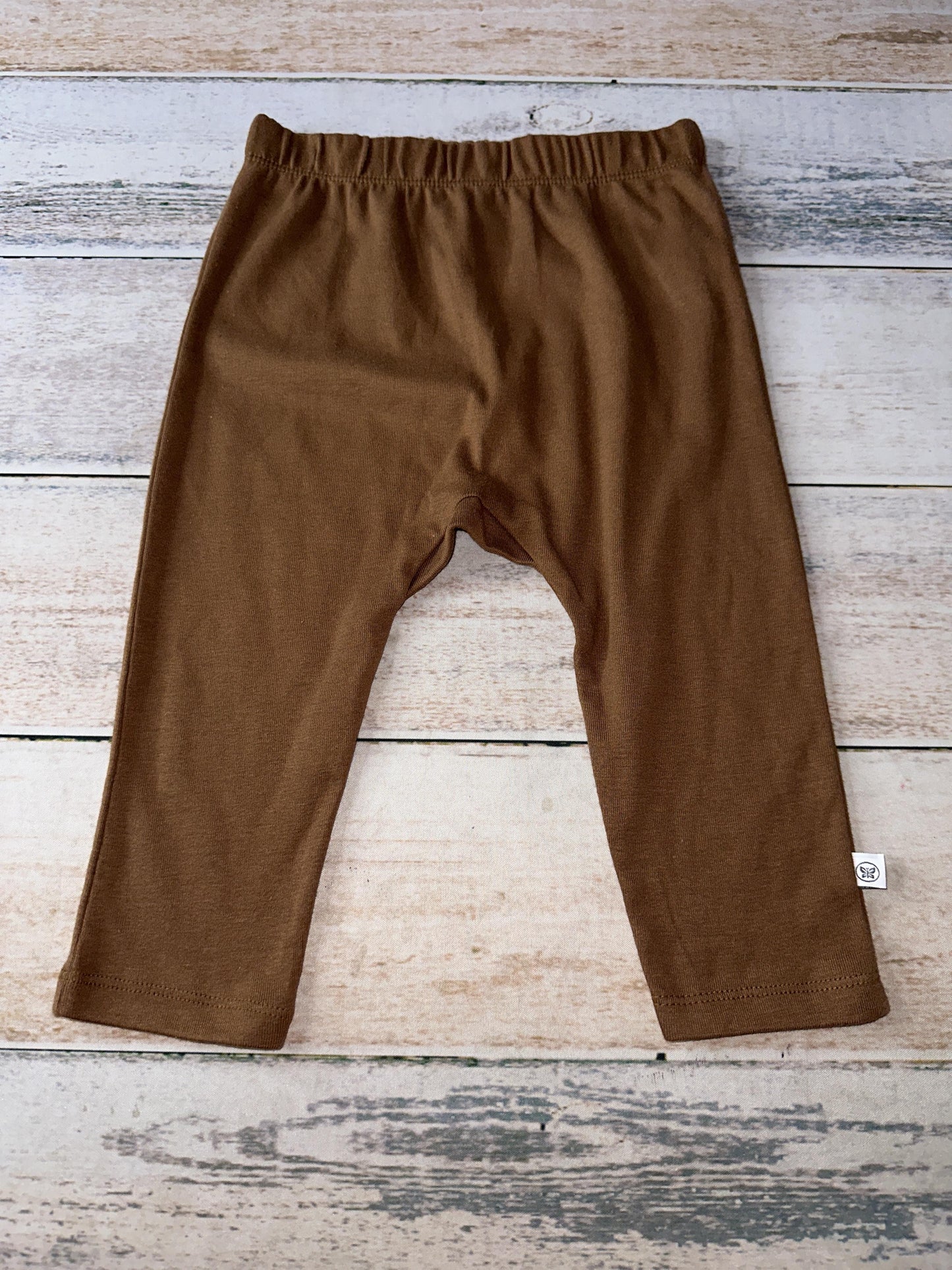Honest Co Unisex Brown Pants Size: 18 months Brown