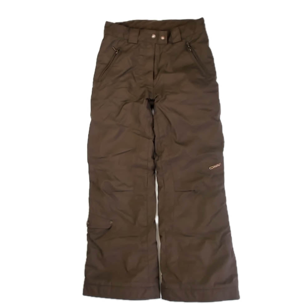 Obermeyer Girls Brown Snow Pants Size: 14 Years Brown
