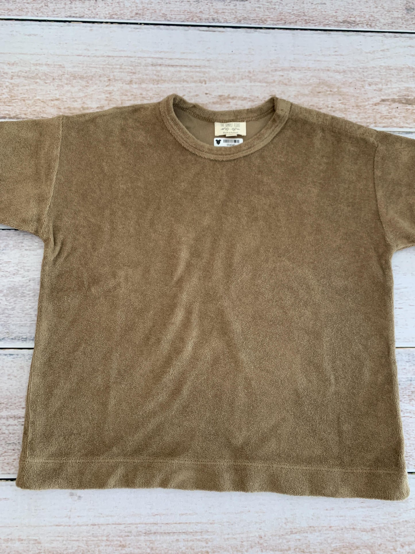 The Simple Folk Boys Brown Shirt Size: 3T Brown