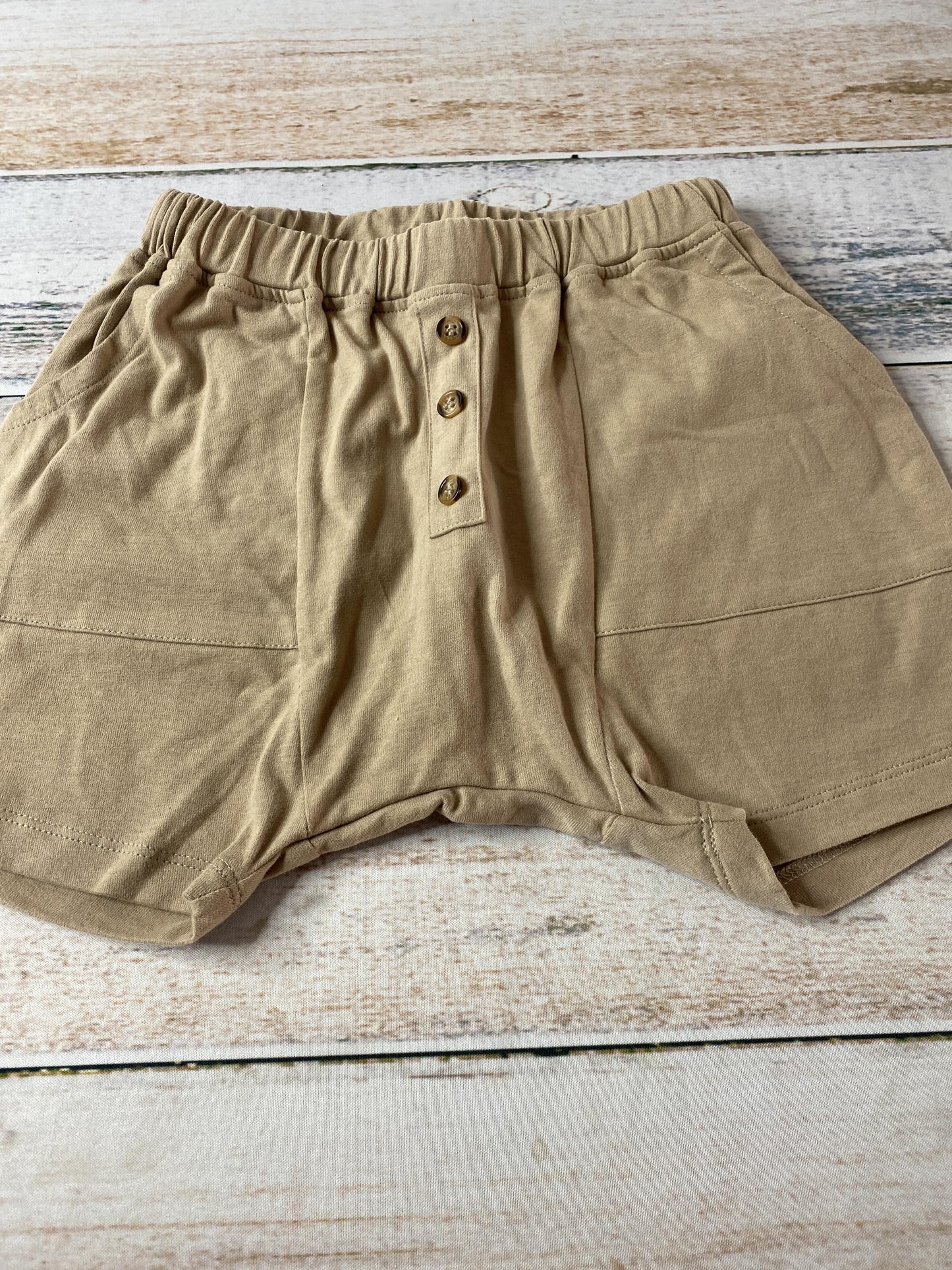 The Simple Folk Unisex Brown Shorts Size: 7-Jun Brown
