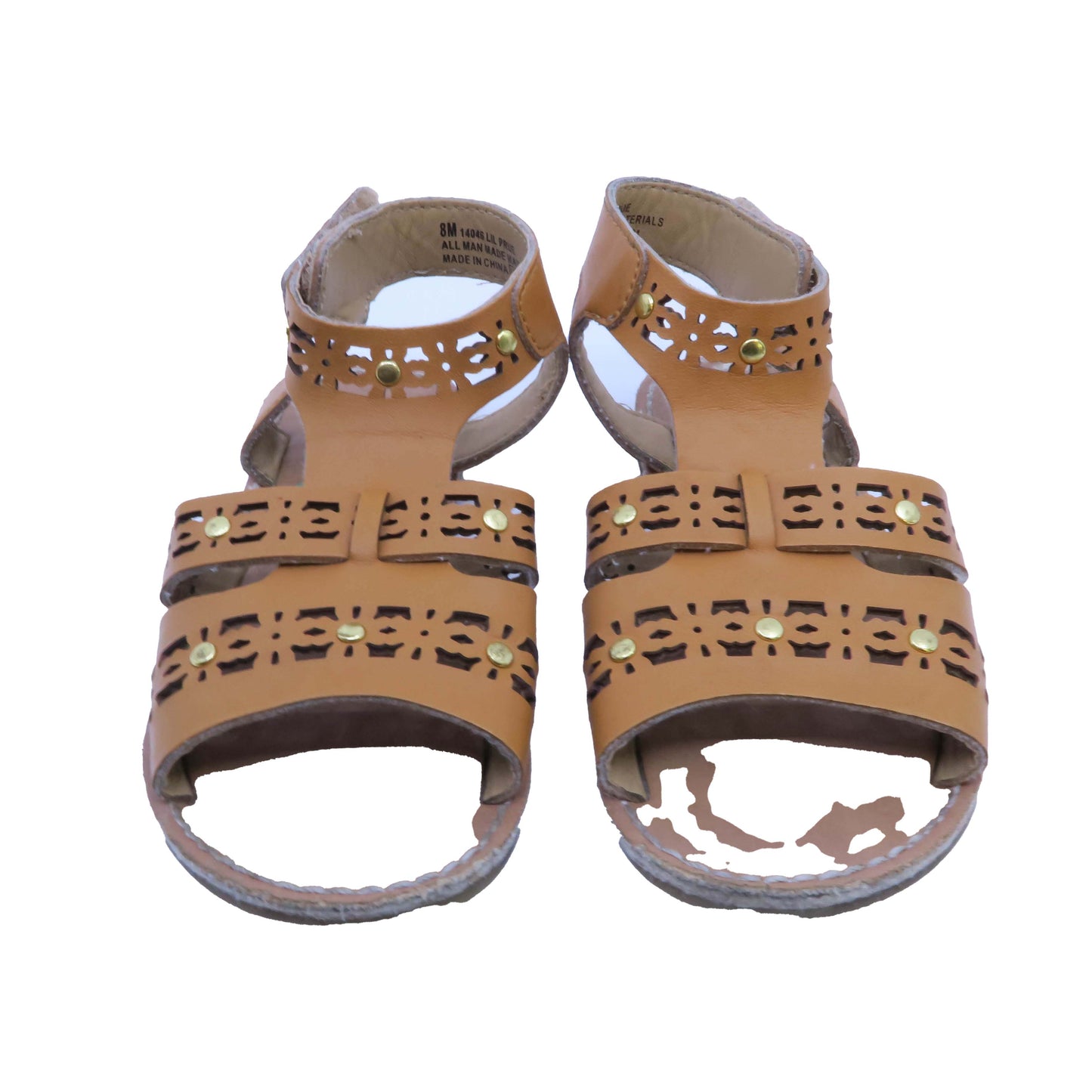 Rachel Shoes Girls Brown Sandals Size: 8 Toddler