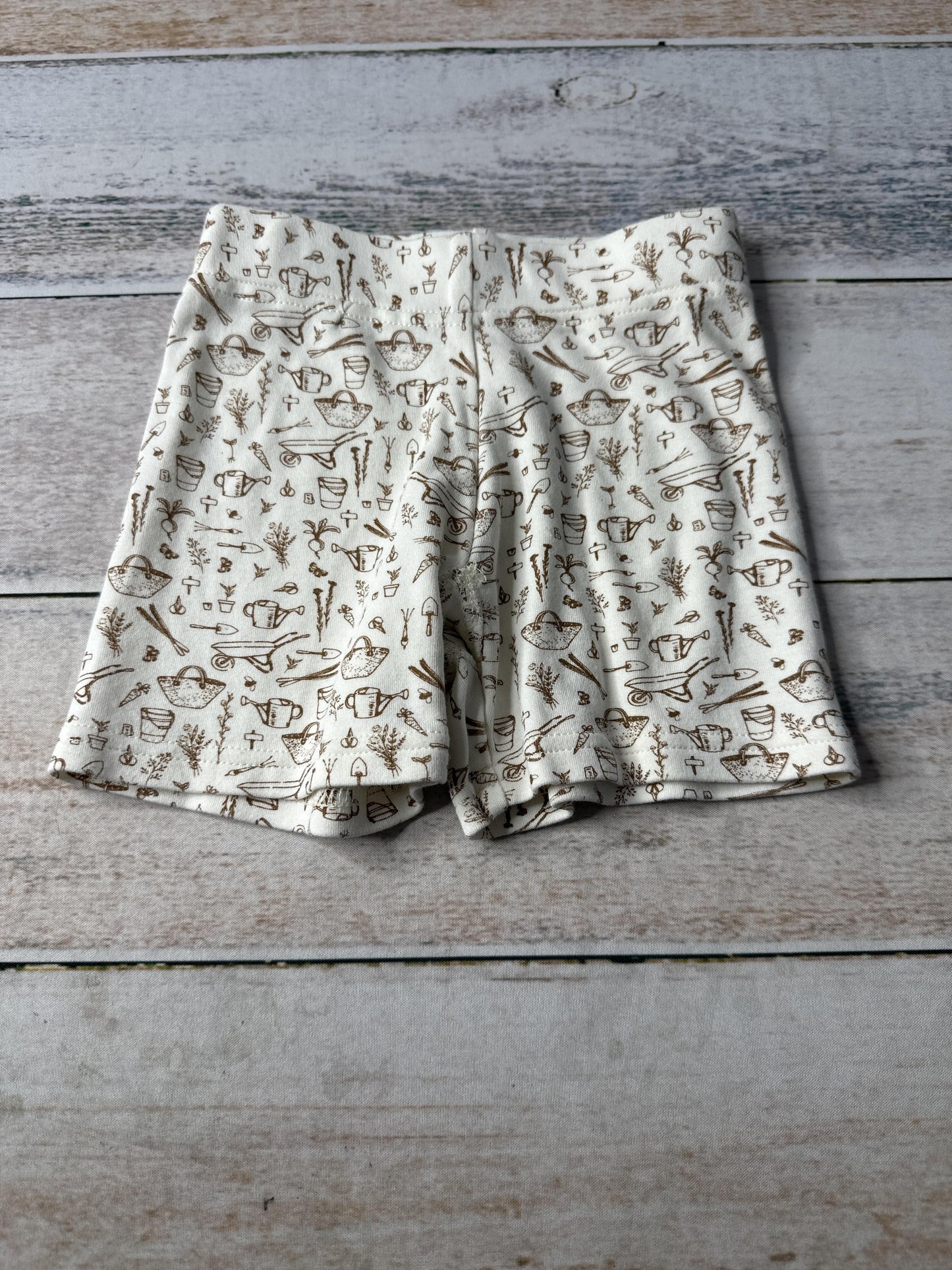 Goumi Unisex Brown Shorts Size: 2T Brown
